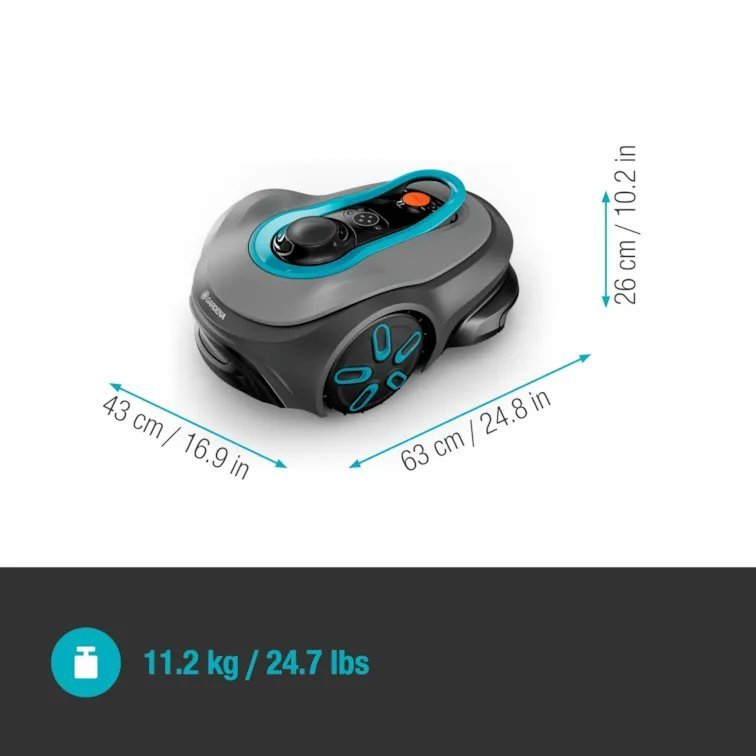 Gardena Rasenroboter smart SILENO free 800 Set