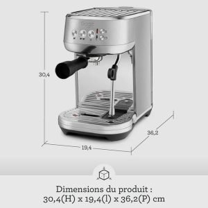 Sage Bambino Plus - Siebträgermaschine Black Truffle