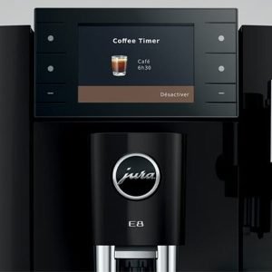Jura - Kaffeevollautomat – E8 Piano Black (ED) - Smart Connect inklusive