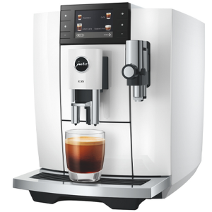 Jura E8 - Kaffeevollautomat Diamond White (ED)