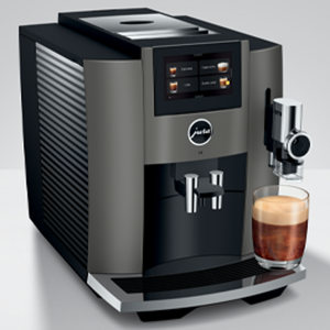 Kaffeevollautomat Jura S8 EB Dark Inox - Smart Connect inklusive