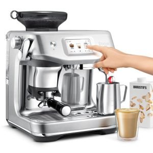 Sage - Siebträgermaschine Barista Touch Impress - Edelstahl - Kaltbrühfunktion