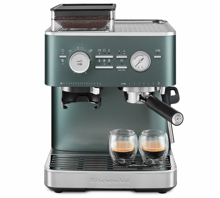 KitchenAid - Kaffeehalbautomat 5KES6551EJP Juniper - Grün – Bild 7