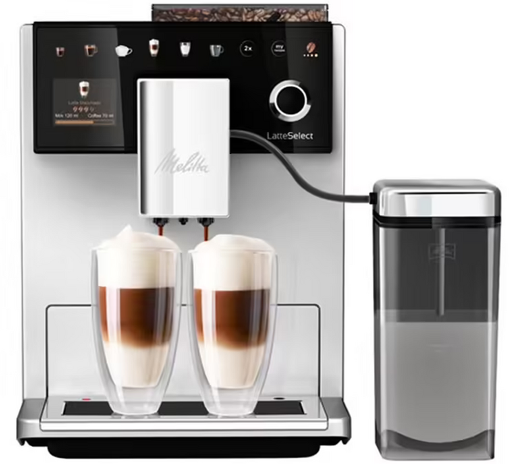 Melitta Kaffeevollautomat LatteSelect® 630-211 silber – Bild 2