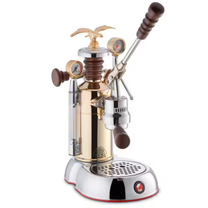 La Pavoni Handhebelmaschine Esperto Competente Chrom-Gold