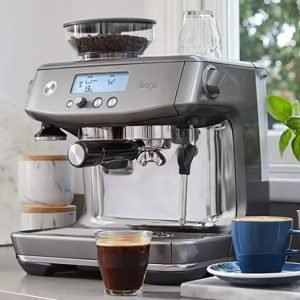Sage The Barista Pro Siebträgermaschine gebürstetes Edelstahl