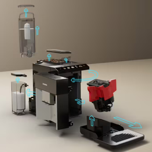 Siemens Kaffeevollautomat EQ 500 integral silver