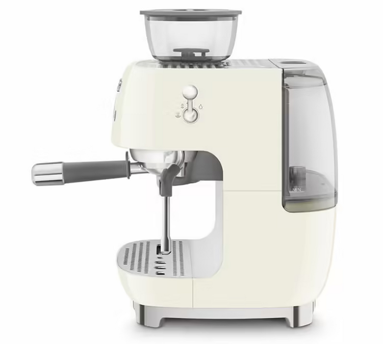 Smeg Espressomaschine EGF03 Crème – Bild 3